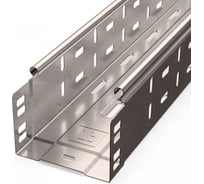 Лоток перфорированный Промрукав Стандарт INOX (AISI 409) 100x80x3000 (0,7 мм) PR16.2412