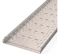 Лоток перфорированный Промрукав Стандарт INOX (AISI 409) 400x50x3000 (1,0 мм) PR16.2423