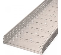 Лоток перфорированный Промрукав Стандарт INOX (AISI 409) 500x100x3000 (1,0 мм) PR16.2425
