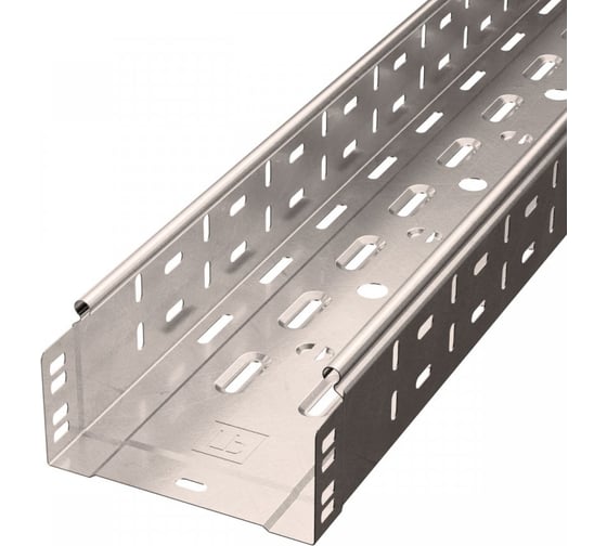 Лоток перфорированный Промрукав Стандарт INOX (AISI 409) 150x80x3000 (0,7 мм) PR16.2415 1