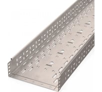 Лоток перфорированный Промрукав Стандарт INOX (AISI 409) 300x100x3000 (0,8 мм) PR16.2419