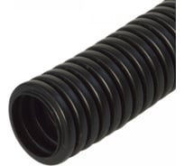 Труба ПП гофрированная легкая Промрукав 350 Н, безгалогенная (HF), стойкая к ультрафиолету, черная, dвн 9,8 мм, dнар 13,2 мм 25м. PR02.0442