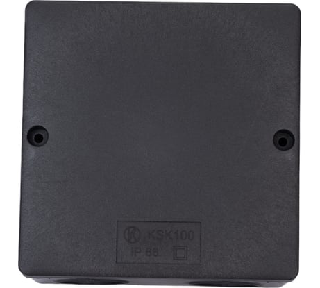 Ультрафиолетостойкая коробка KOPOS для О/П Черная IP66 KSK 100_FA
