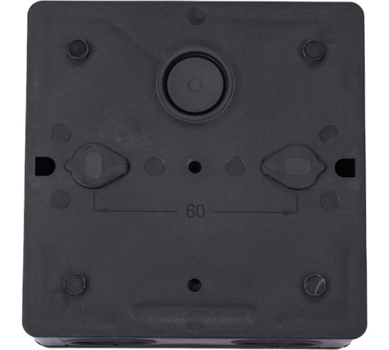 Ультрафиолетостойкая коробка KOPOS для О/П Черная IP66 KSK 100_FA