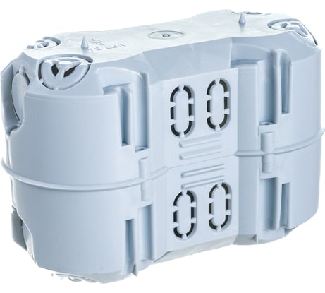 Установочная приборная коробка (подрозетник) KOPOS двухместная KP 64 Electro 71x142х45 для твердых стен (комплект 2шт.) KP 64 / 2 (KA)