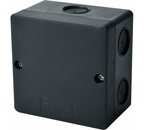 Ультрафиолетостойкая коробка KOPOS для О/П Черная IP66 KSK 80_FA