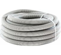 Гофрированная труба Экопласт ПП HF-GR, тяжелая, с зондом, диаметр 50мм, цвет серый 61150HF-GR