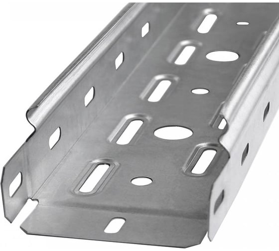 Лоток перфорированный Промрукав 300x65x3000 (2,0 мм) 3м. PR08.23836 1