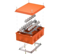Коробка Промрукав огнестойкая для о/п Е15-Е120 200x150x75 1шт. 40-0320-FR2.5-40