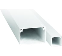 Кабельный канал EKF Basic 12х12, 100 шт по 2 м (200 м), белый kk-12-12-basic
