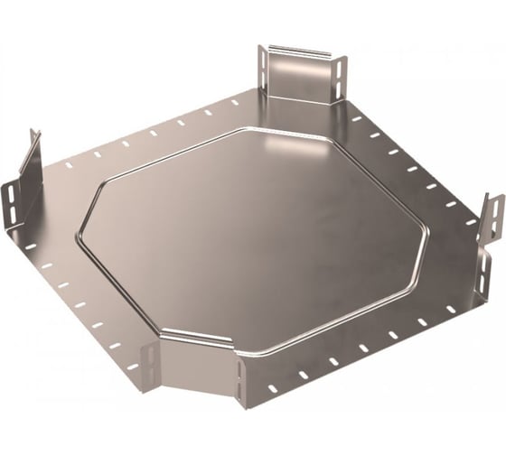 Ответвитель Х-образный Промрукав Стандарт INOX (AISI 409) 400x100 1шт. PR16.3246 1