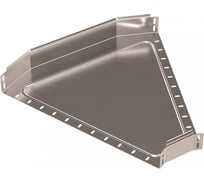 Угол горизонтальный 45 градусов Промрукав Стандарт INOX (AISI 409) 600x80 1шт. PR16.3483