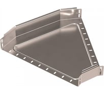 Угол горизонтальный 45 градусов Промрукав Стандарт INOX (AISI 409) 500x80 1шт. PR16.3480