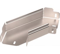 Угол горизонтальный Промрукав 90 градусов, Стандарт, INOX (AISI 409), 100x50, 1шт. PR16.3554