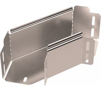 Угол горизонтальный Промрукав 90 градусов, Стандарт, INOX (AISI 409), 100x100, 1шт. PR16.3556