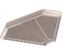 Угол горизонтальный Промрукав 90 градусов, Стандарт, INOX (AISI 409), 600x50, 1шт. PR16.3572