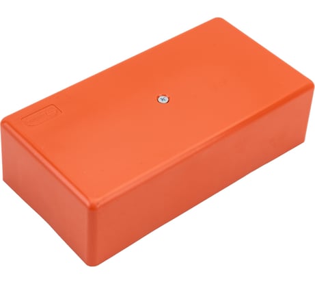 Огнестойкая коробка Экопласт MB145 E110, о/п 145х75х40, с гладкими стенками, IP41, 6P, оранжевый 46003HF