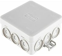 Распределительная коробка Экопласт JBL085 без сальников о/п 85х85х38, 12 выходов IP55 44054HF