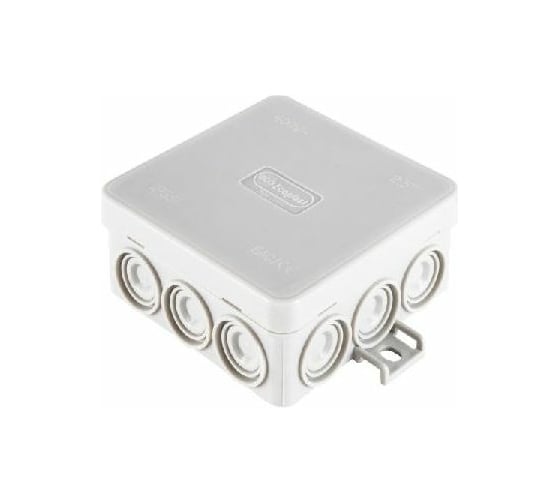 Распределительная коробка Экопласт JBL085 без сальников о/п 85х85х38, 12 выходов IP55 44054HF