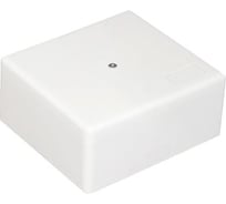 Огнестойкая коробка Экопласт MB75 E-110, о/п 75х75х40, с гладкими стенками, IP41, 6P, белый 46241PE-HF-W