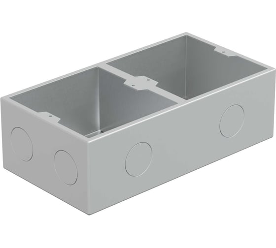 Люк в пол Экопласт LUK/2x1.5ST на 2x1,5 поста, в комплекте с коробкой и суппортом, сталь 70026