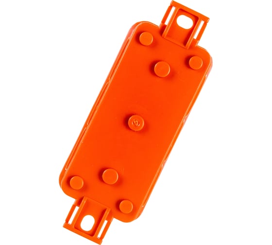 Огнестойкая коробка Экопласт JBL090 E110, о/п 90х42х40, 10 выходов, IP55, 2P, цвет оранжевый 43054HF