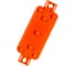 Огнестойкая коробка Экопласт JBL090 E110, о/п 90х42х40, 10 выходов, IP55, 2P, цвет оранжевый 43054HF 4