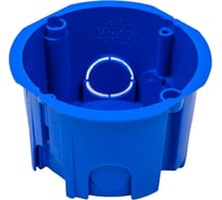 Установочная коробка для твердых стен Экопласт D-68x45 мм IP30 БЕЗ ВИНТОВ 44662-1 16418574