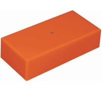 Огнестойкая коробка Экопласт MB145 E110, о/п 145х75х40, с гладкими стенками, IP41, 8P, оранжевый 46333HF