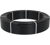 Гладкая труба ПНД Экопласт диаметр 32 мм цвет черный 22032