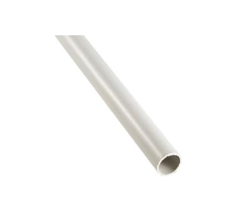 Гладкая труба Экопласт ПНД тяжелая, диаметр 16мм цвет серый 1шт-3м 23016HF-GR-3