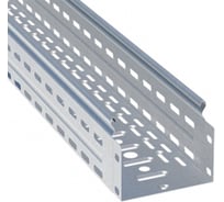 Перфорированный лоток EKF металлический, 100х600х3000-1,0мм HDZ L10060001-HDZ