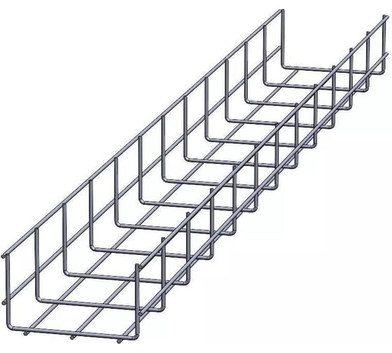 Проволочный лоток CABLIDERTRAYS оцинкованный усиленный ПЛЛУ-150х85-3000 1