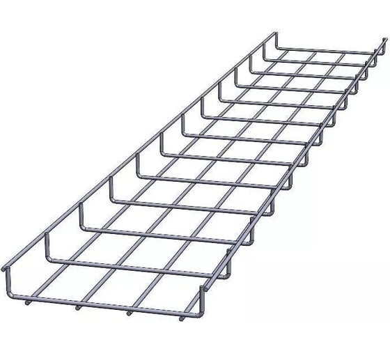Проволочный лоток CABLIDERTRAYS оцинкованный усиленный ПЛЛУ-250х35-3000