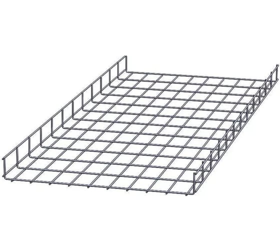 Проволочный лоток CABLIDERTRAYS оцинкованный усиленный ПЛЛУ-550х60-3000