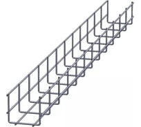 Проволочный лоток CABLIDERTRAYS оцинкованный усиленный ПЛЛУ-80х80-3000