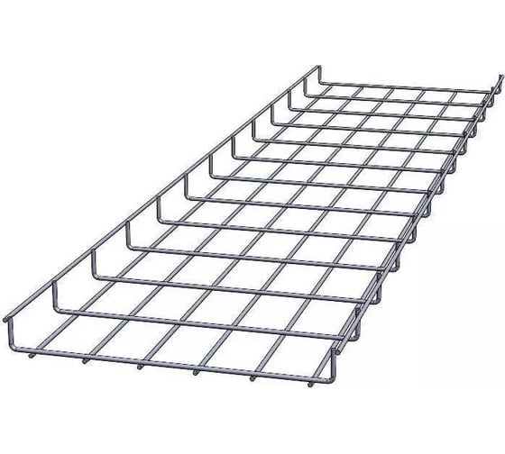 Проволочный лоток CABLIDERTRAYS оцинкованный ПЛЛ-350х35-3000 1