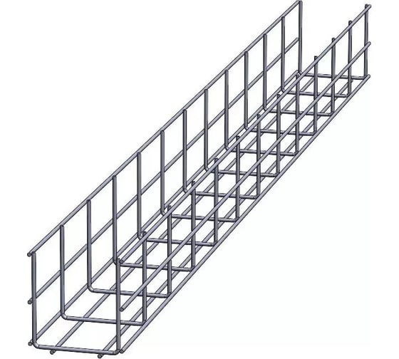Проволочный лоток оцинкованный CABLIDERTRAYS ПЛЛ-150х105-3000