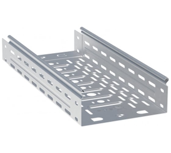 Перфорированный лоток EKF металлический, 80х600x3000-1,2мм L8060001-1,2 1