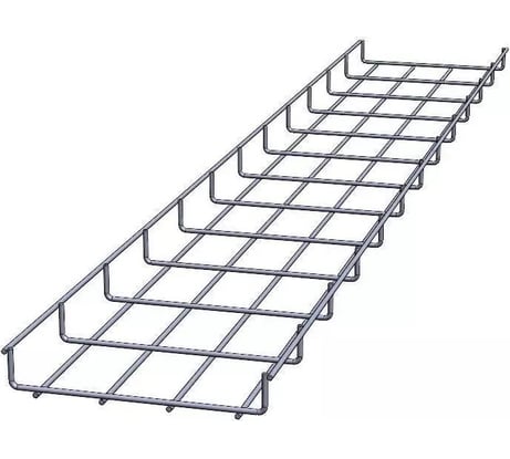 Проволочный лоток оцинкованный CABLIDERTRAYS ПЛЛ-200х35-3000