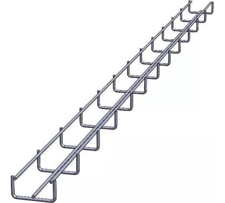 Проволочный лоток CABLIDERTRAYS оцинкованный ПЛЛ-60х30-3000