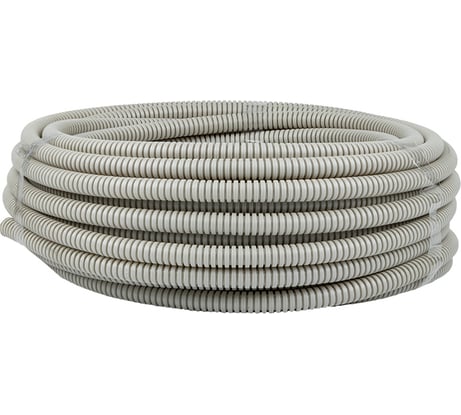 Гофрированная труба EKF Plast, ПВХ с зондом d16мм 25 м PROxima tg-z-16-25n