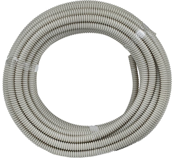 Гофрированная труба EKF Plast, ПВХ с зондом d16мм 25 м PROxima tg-z-16-25n