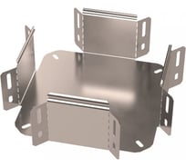 Ответвитель Х-образный Промрукав Стандарт INOX (AISI 409) 100x100, 1шт. PR16.3234
