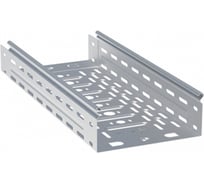 Перфорированный лоток EKF металлический, 80х400х3000-1,0мм RAL L8040001-RAL