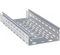 Перфорированный лоток EKF металлический, 100х400x3000-1,2мм L10040001-1,2