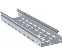 Перфорированный лоток EKF металлический, 50х600х3000-1,0мм L5060001