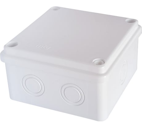 Распаечная влагозащищенная коробка MTG настенная 100x100x50 с болтами IP65 31394