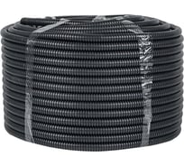 Гофрированная труба EKF FRHF с зондом, d16мм, черная, бухта 100 м, Plast PROxima FRHF-16