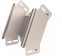 Угол вертикальный Промрукав внешний 45 градусов Стандарт INOX (AISI 409) 150x80 1шт. PR16.2962